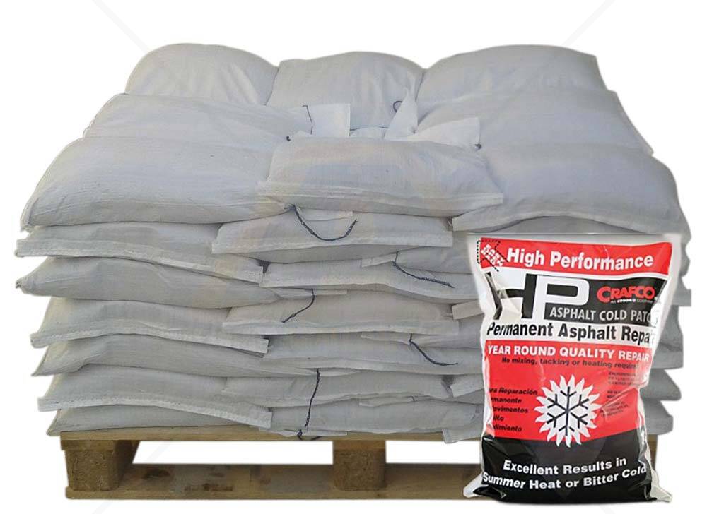 Crafco Hp Asphalt Cold Patch Full Pallet For Professionals 34977 For Sale Asphalt Sealcoating Direct