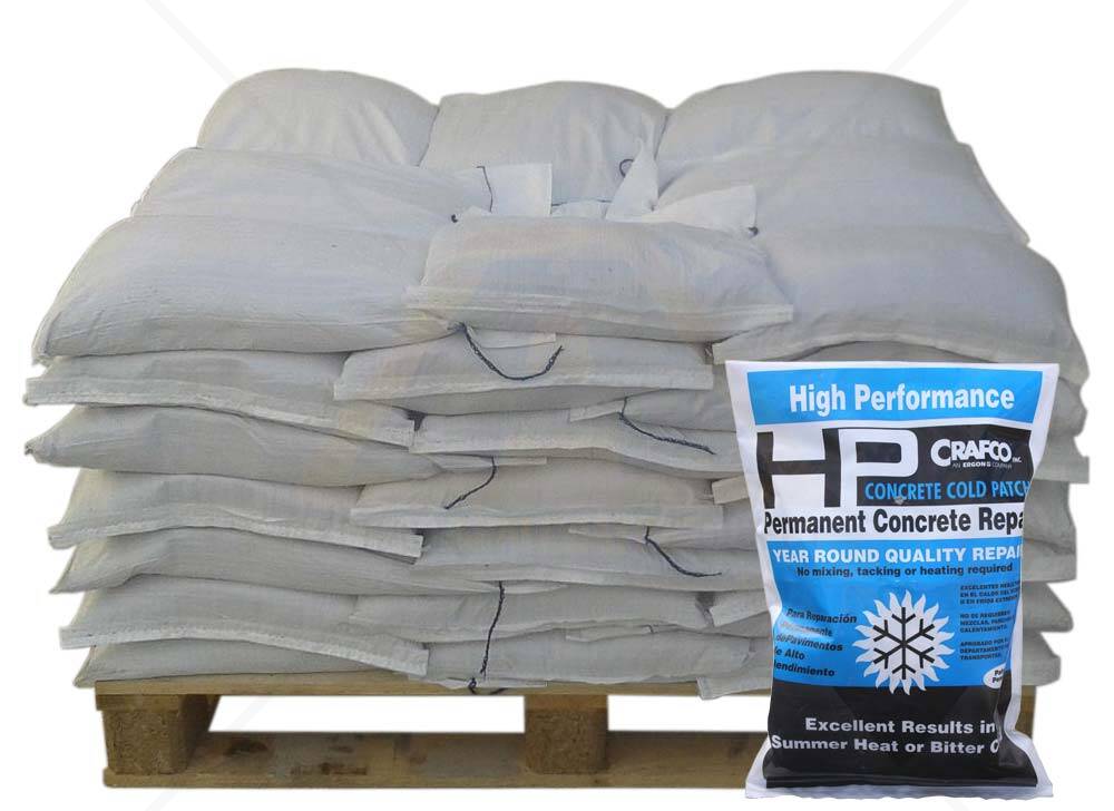 Crafco HP Concrete Cold Patch Full Pallet Portland Cement ...