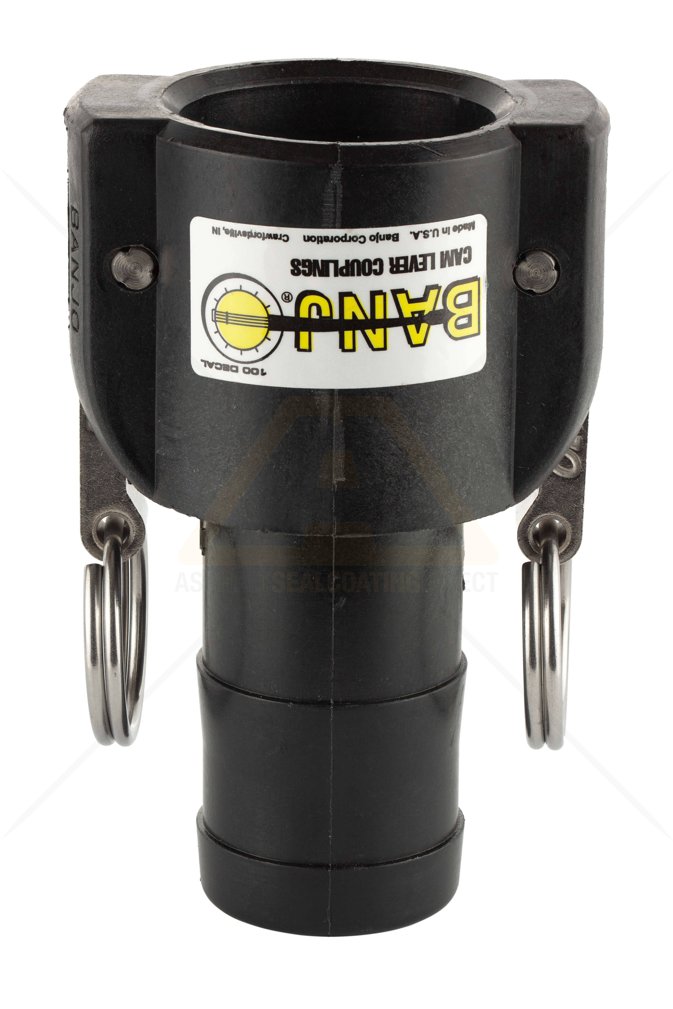 Banjo 125c Plastic 1 25 Inch Female Cam To 1 25 Inch Male Hose Barb For Sale Asphalt Sealcoating Direct