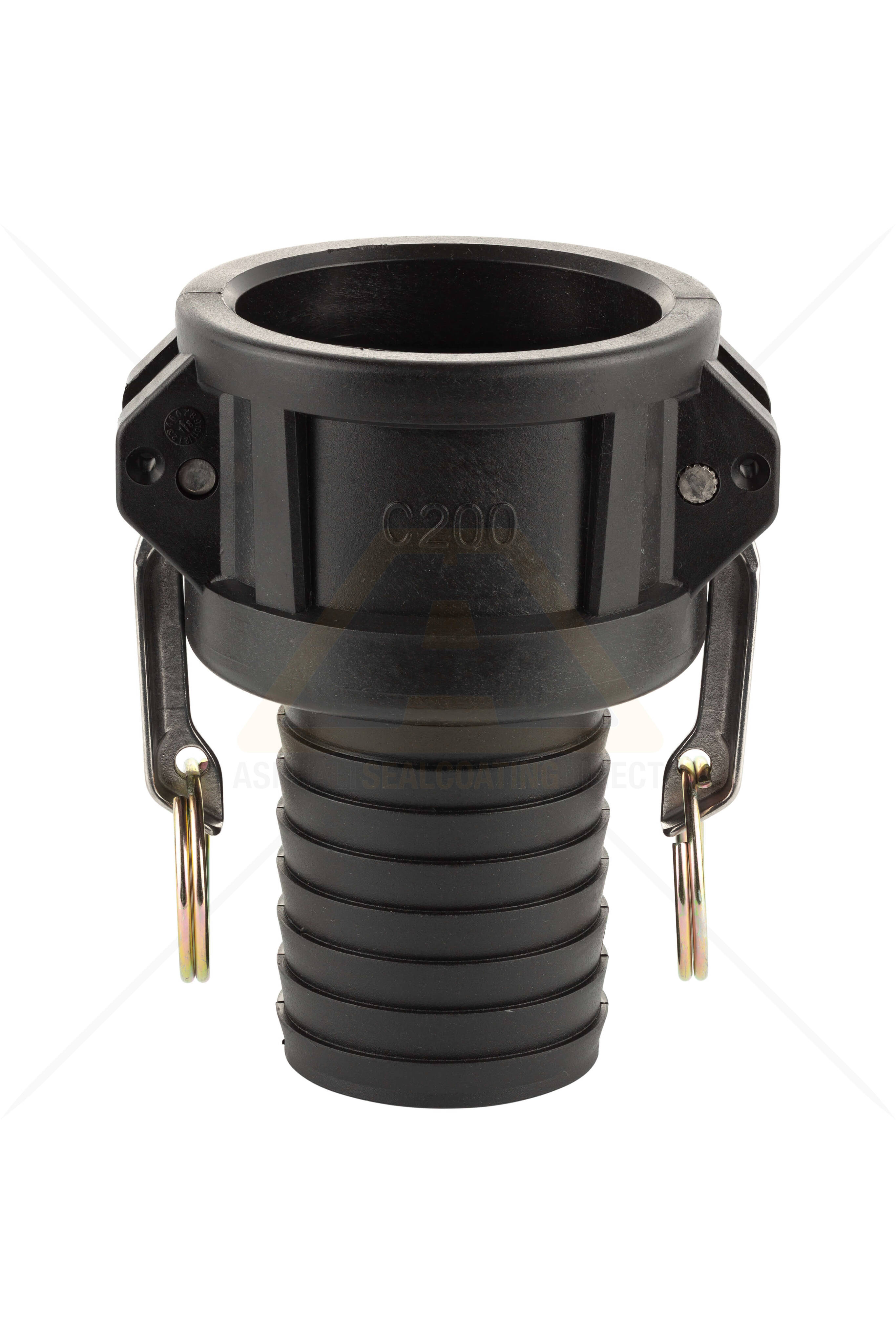 C200 Sealcoating Plastic Camlock 2 Inch Female Cam to 2 Inch Male Hose