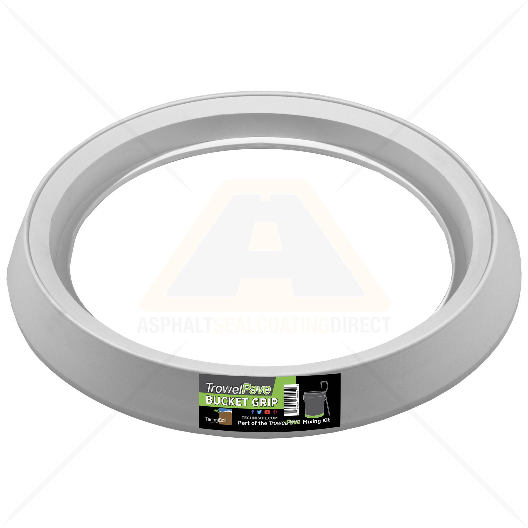 TrowelPave Mixing Bucket Grip for 3.5 Gallon 5 Gallon and 6 Gallon