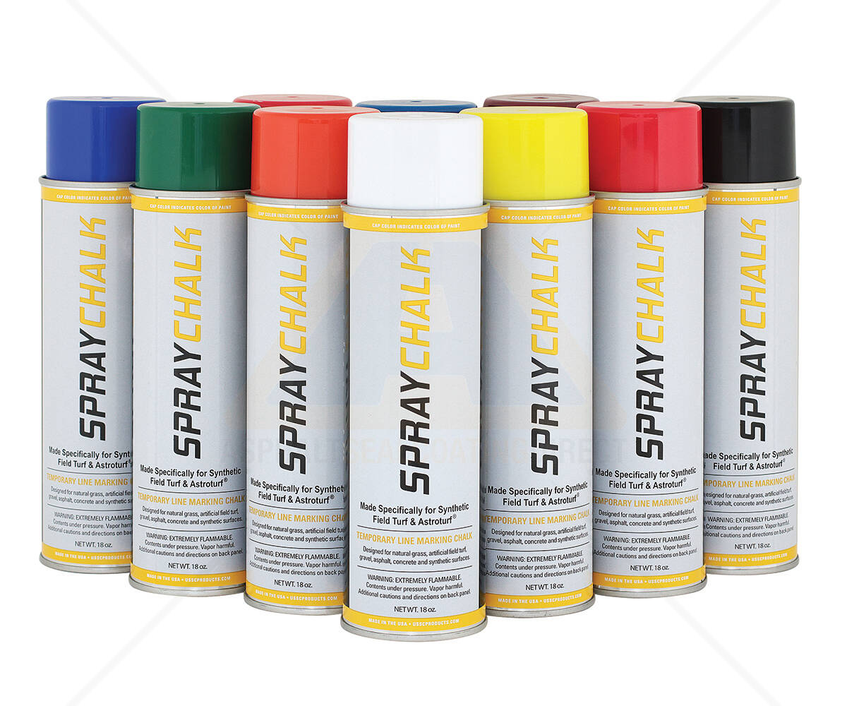 Durastripe Temporary Parking Lot Spray Chalk Marking Uma For Sale Asphalt Sealcoating Direct