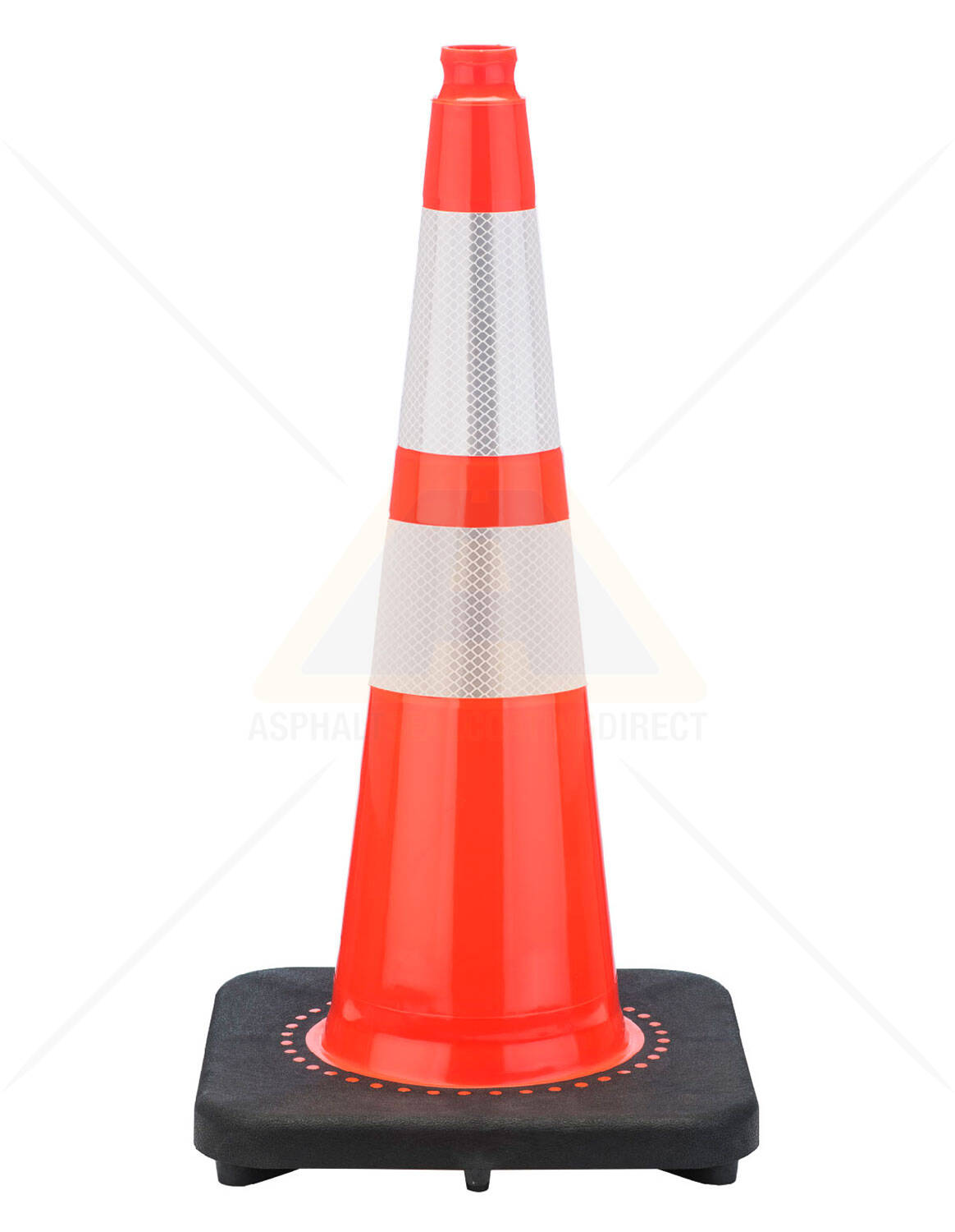 JBC 28 inch Orange 10lb Revolution Slim Body Traffic Cones