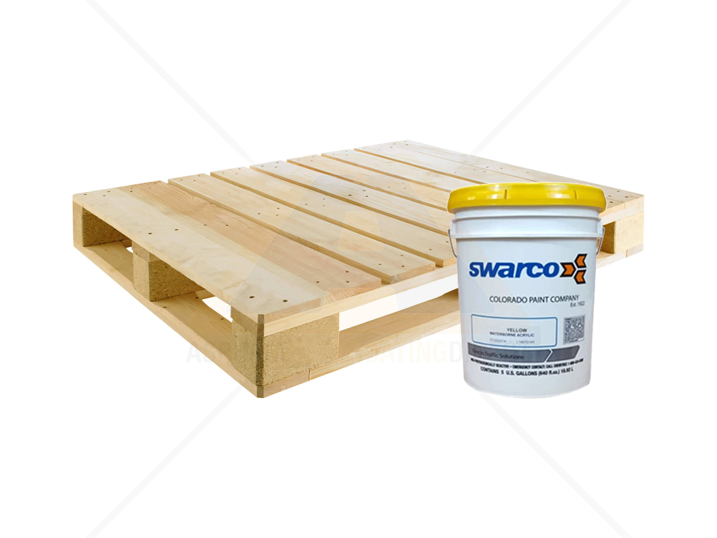 How much does a 5 gallon bucket of paint weigh Swarco 1140 Series Paint 5 Gallon Pallet Federal Spec Tt P 1952f Type 1 For Sale Asphalt Sealcoating Direct
