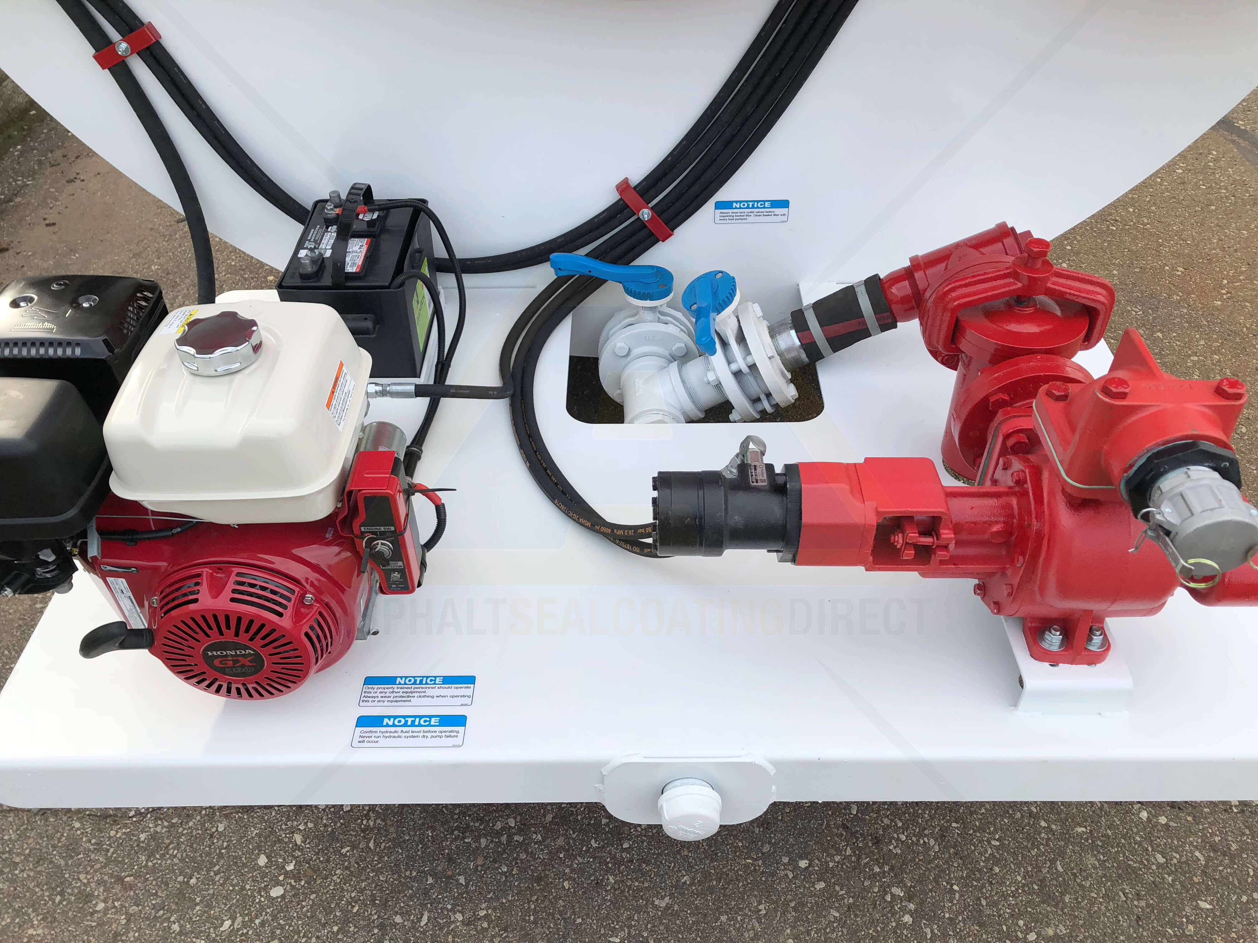 8000 Gallon Stationary Agitated Bulk Seal Coat Storage Tank For Sale