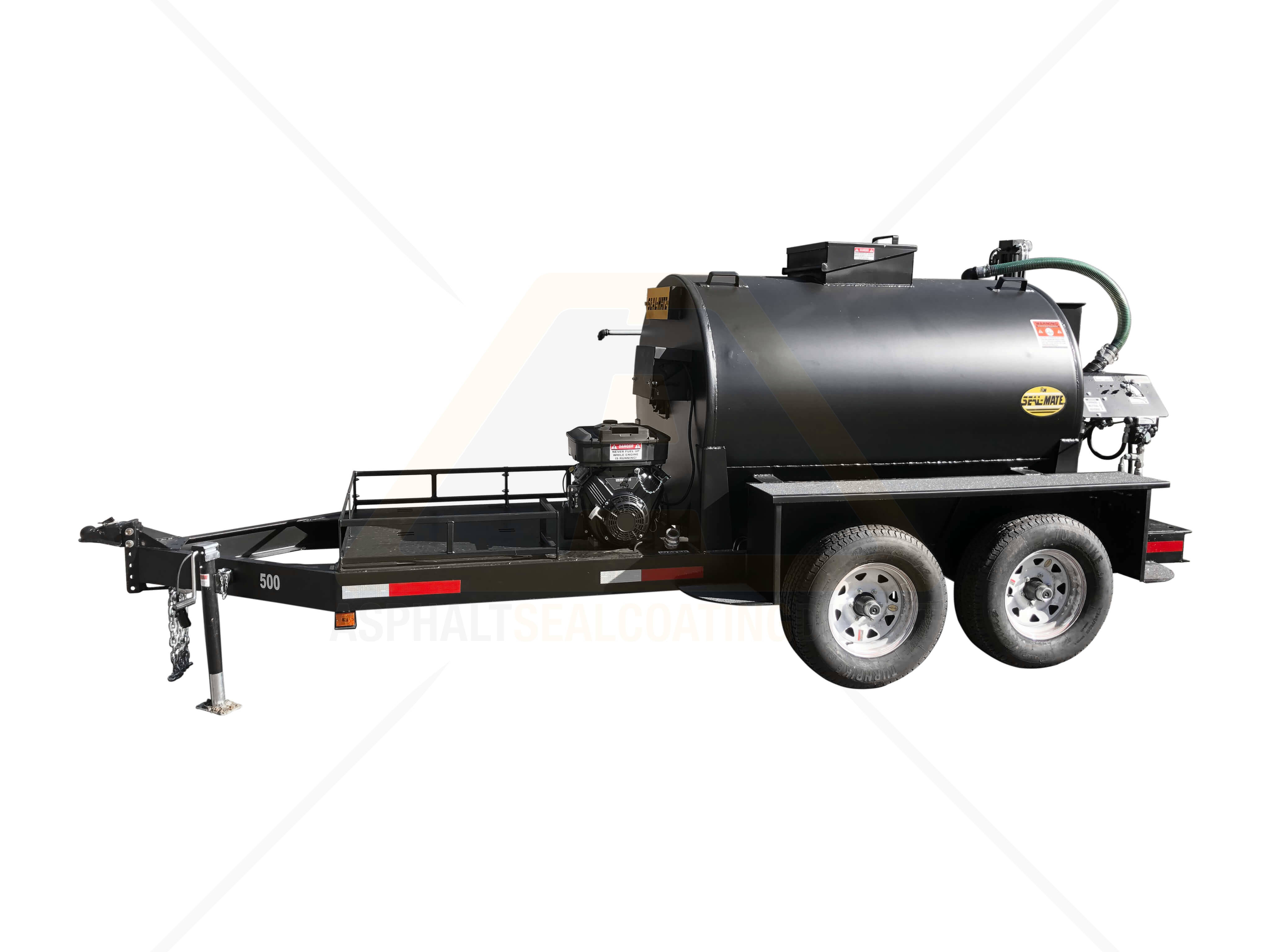 Sealmate 500 Gallon Piston Pump Pro Sealcoating Trailer For Sale