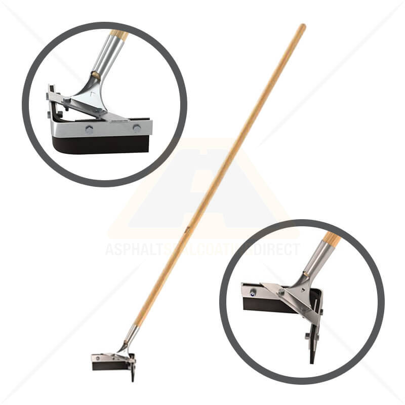Bon Low Temp Black VShaped Asphalt Squeegee For Cold Pour Crack