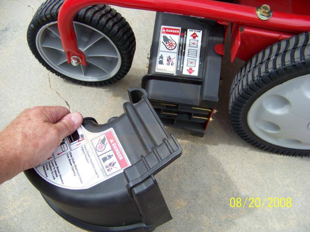 Troy bilt hotsell jet sweep blower