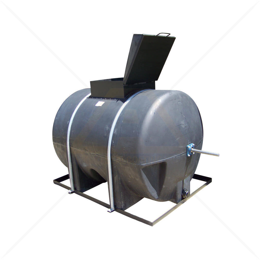Polyskidman325 Manual Agitation Sealcoat Storage Tank For Sale Asphalt Sealcoating Direct
