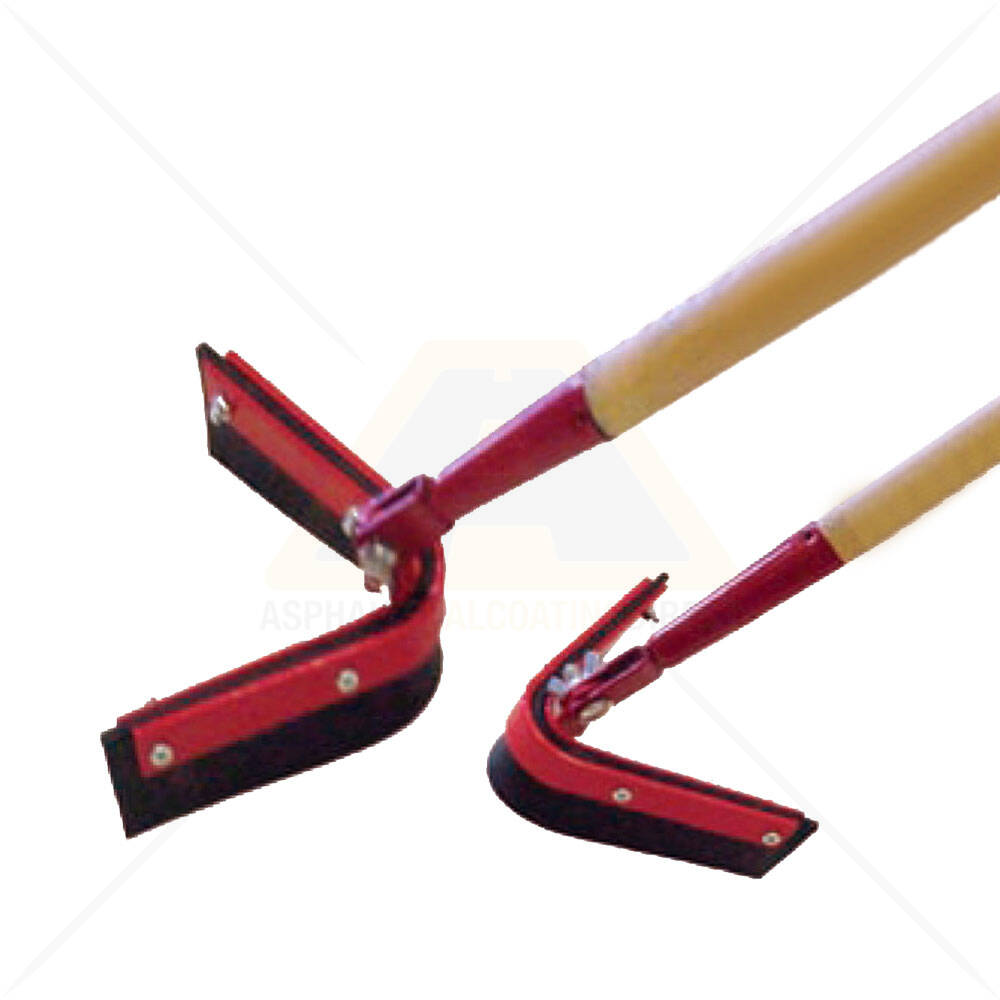 Reversible Asphalt Crack Squeegee "V" Push or Pull For Sale Asphalt
