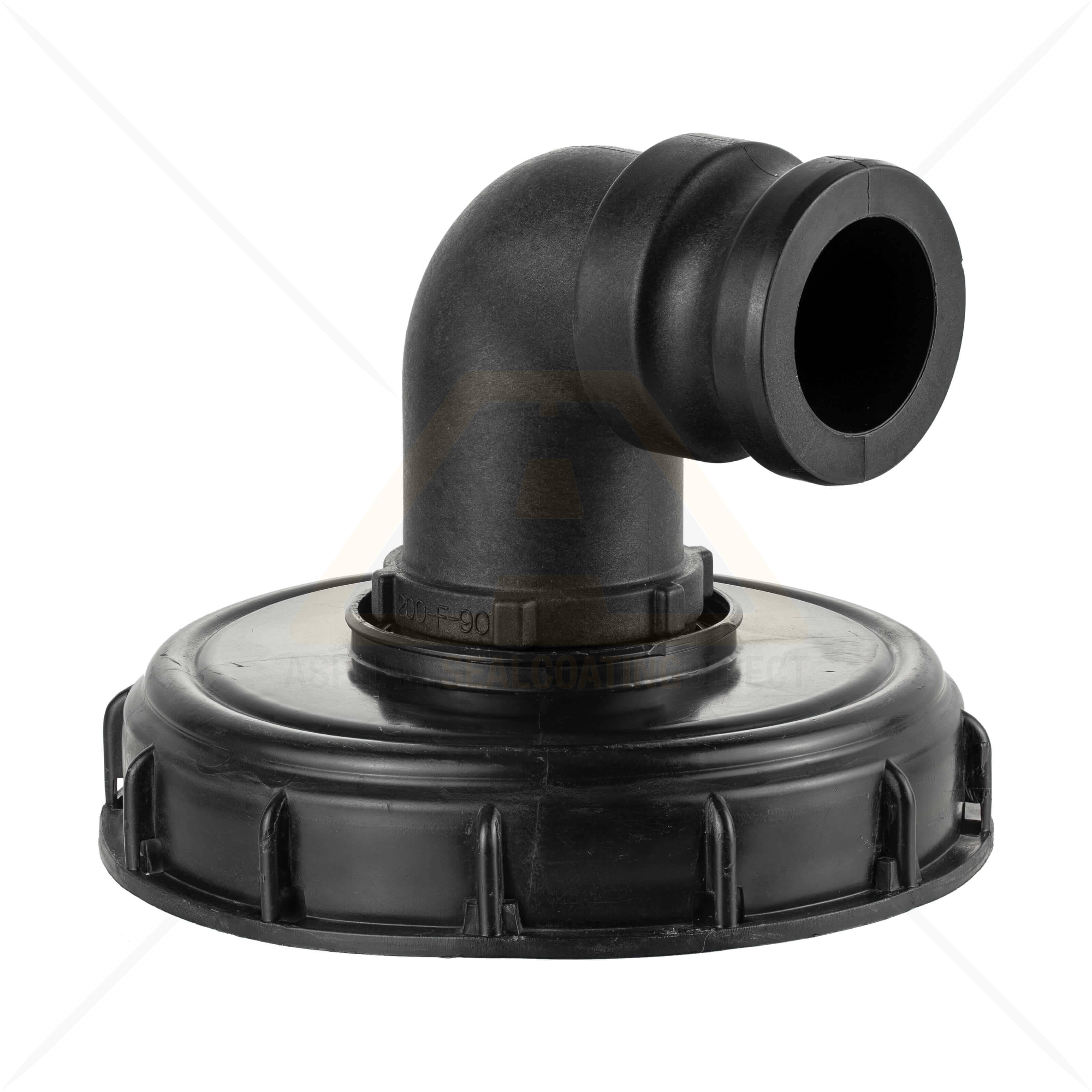 6 Inch Tote Cap with 2 Inch 90 degree Cam-Lock Male Fitting For Sale
