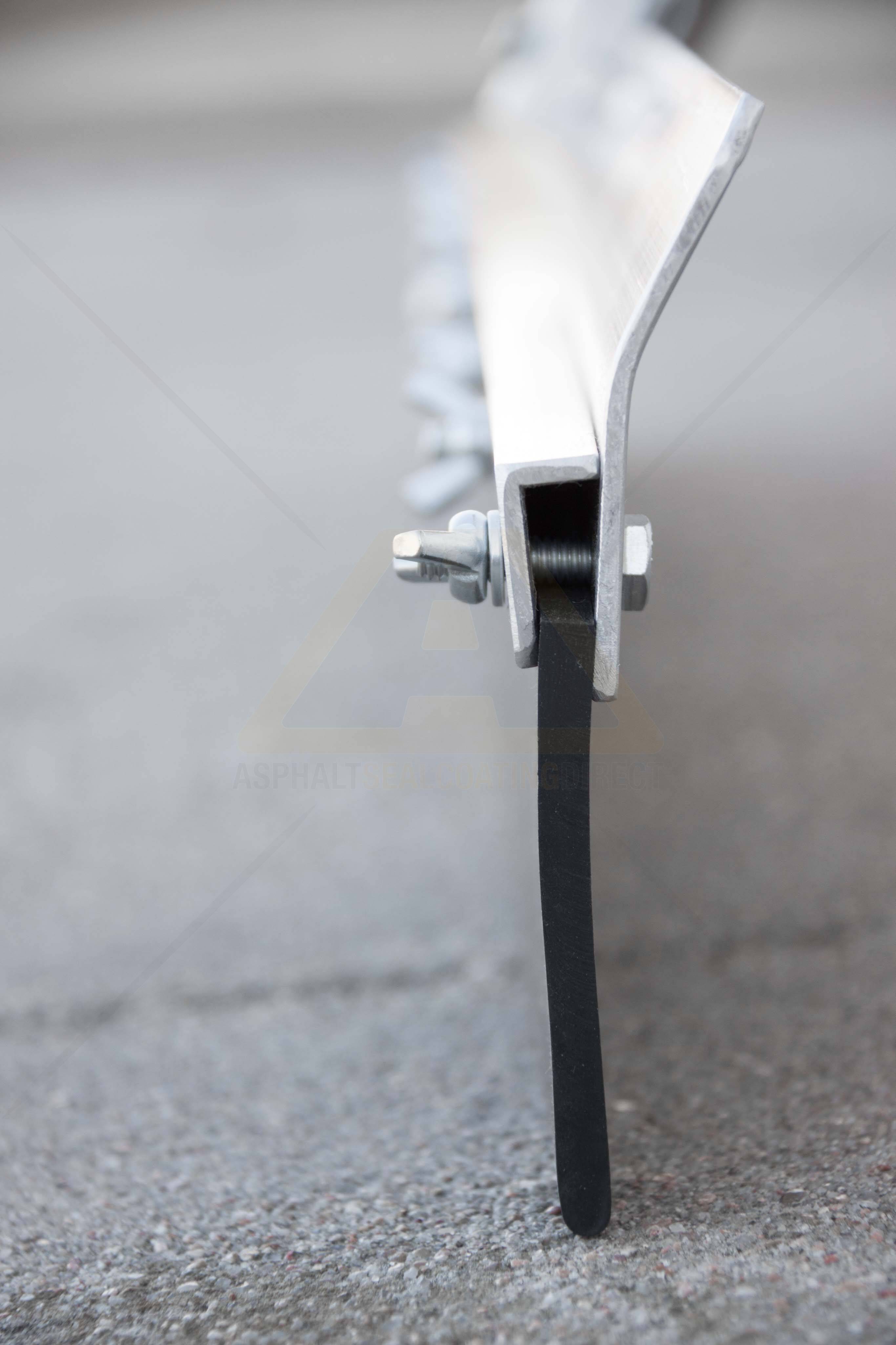 Texas Stencil Asphalt Sealcoat Squeegee Push or Pull 24, 36 or 48