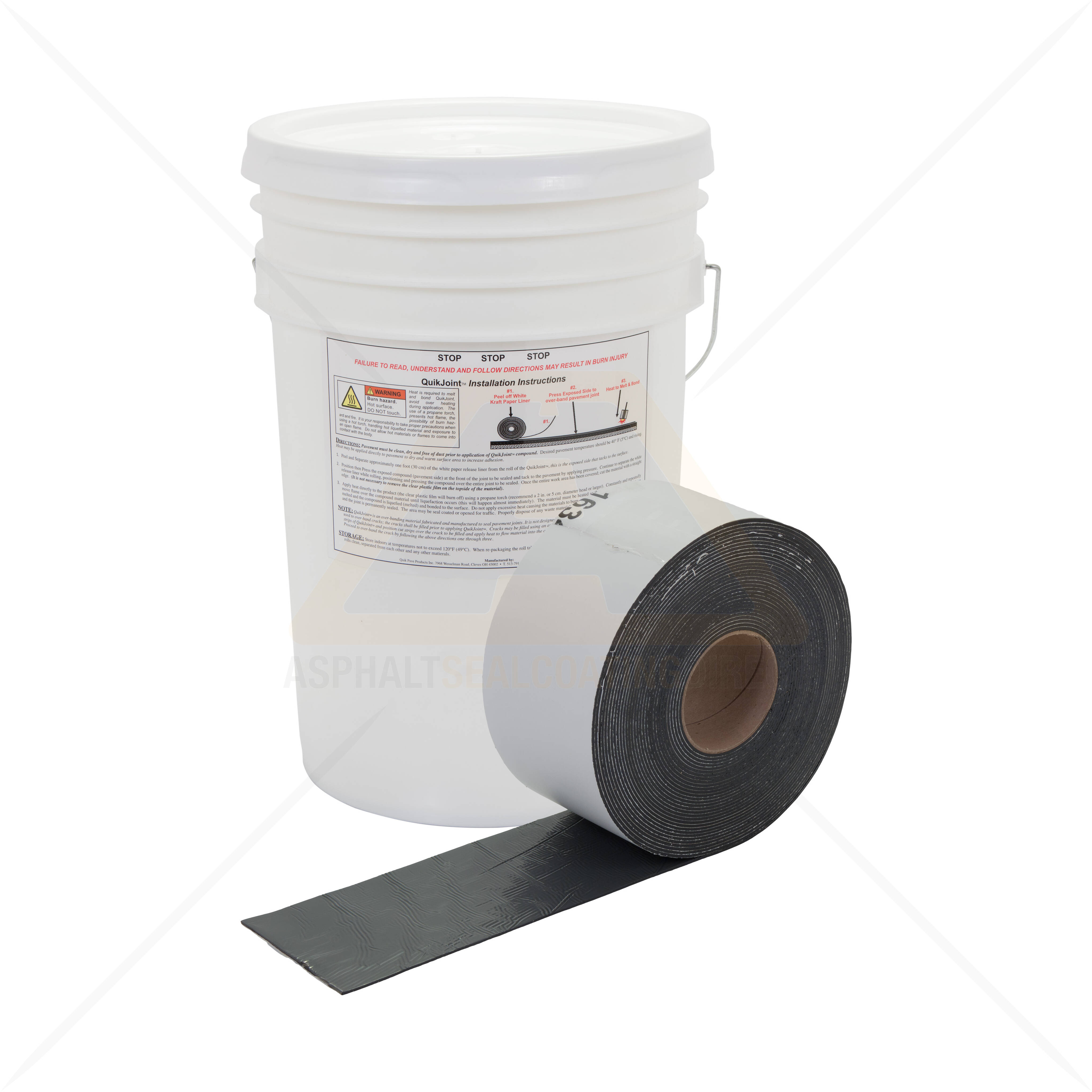 QUIK JOINT 4 Inch Asphalt Crack Repair Tape For Sale Asphalt