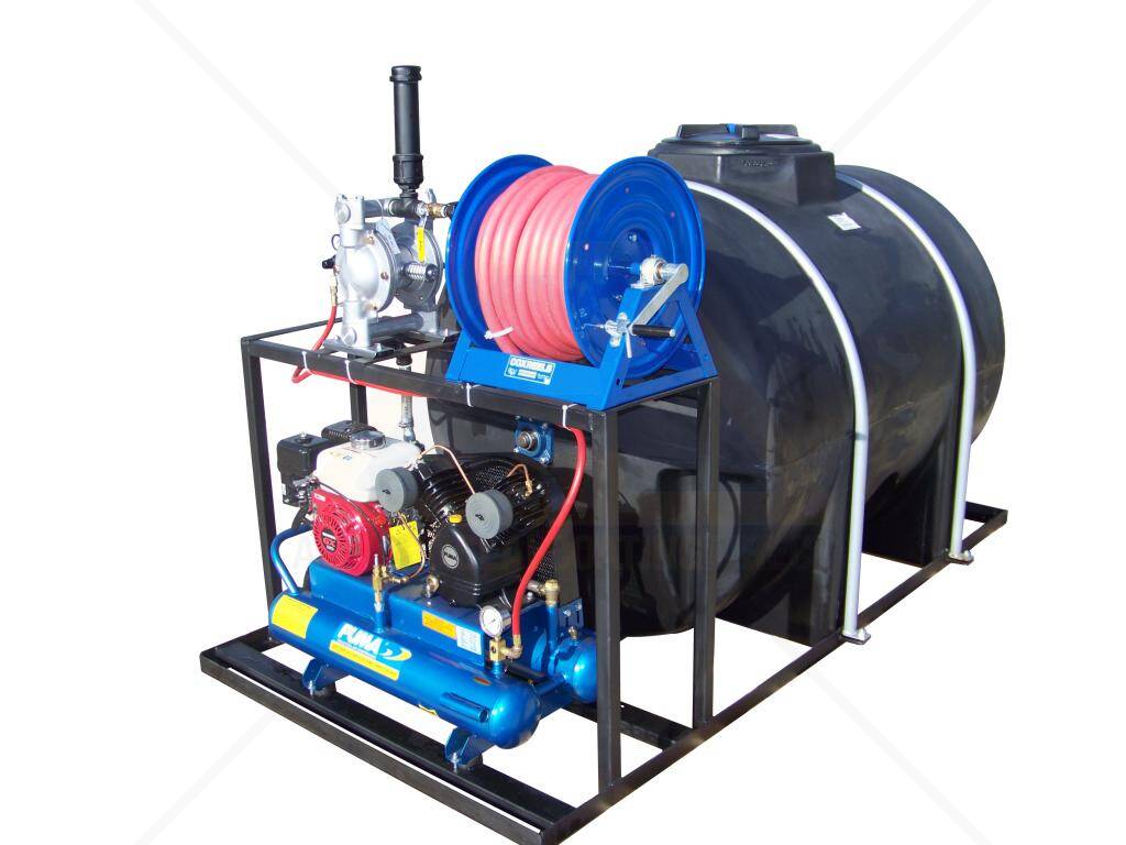 BIG A PolySkid Super 525 Gallon Asphalt Sealing Machine ...