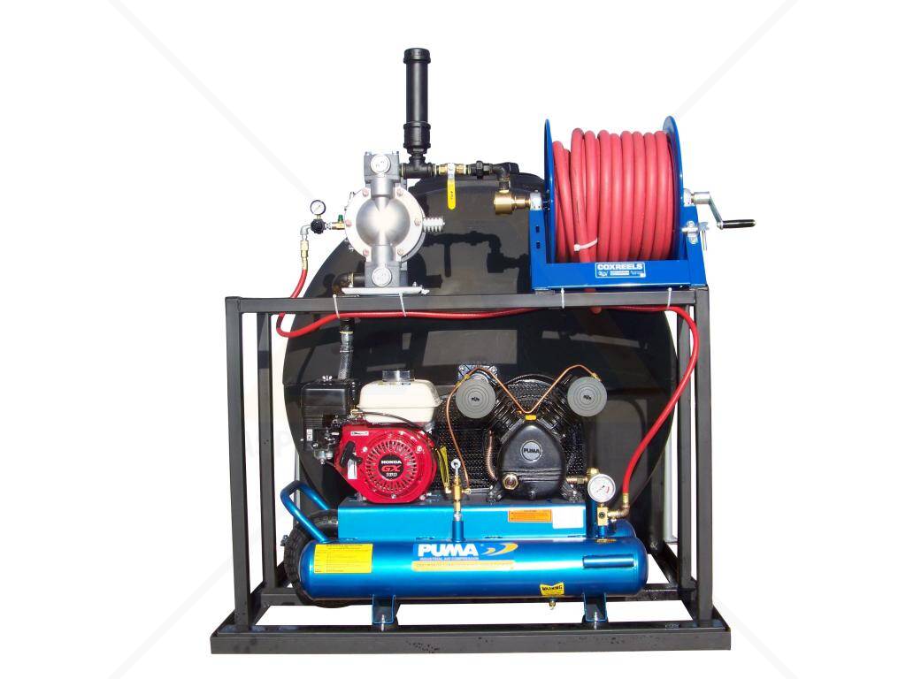 BIG A PolySkid Super 525 Gallon Asphalt Sealing Machine ...