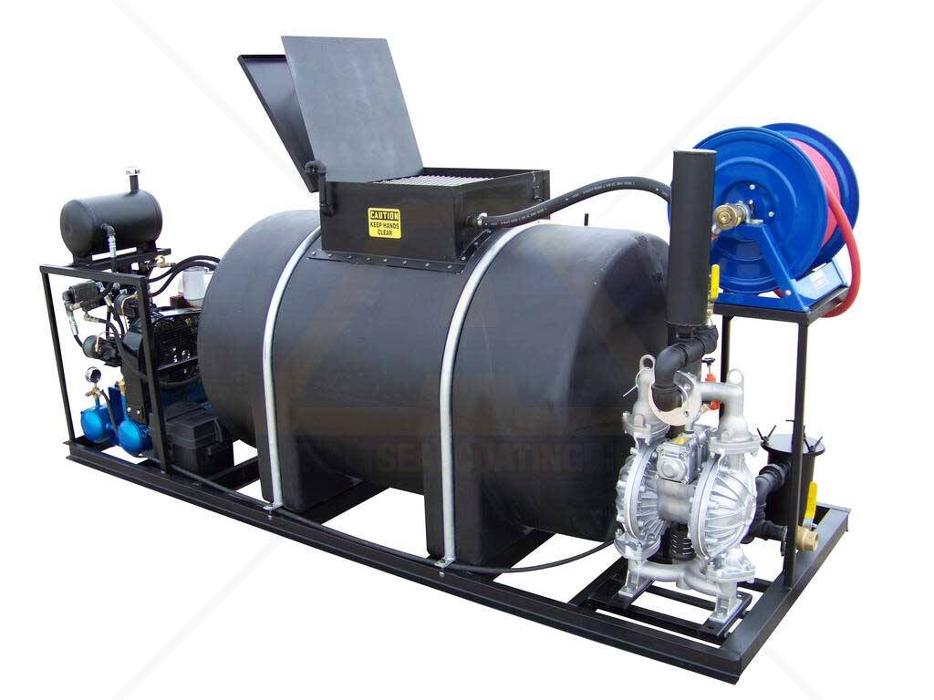 Asphalt Sealcoating Machine Big A Polyskid Plus 325 Gallon Tank For Sale Asphalt Sealcoating Direct
