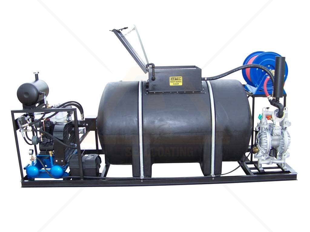 Asphalt Sealcoating Machine BIG A PolySkid Plus 325 Gallon ...