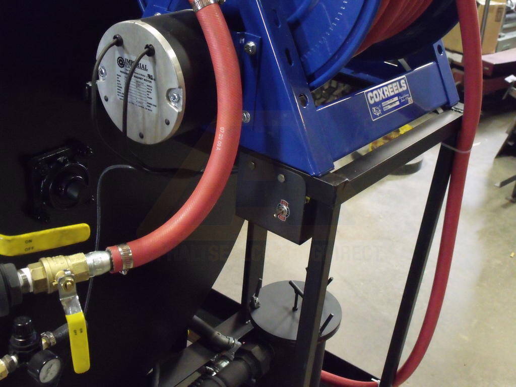 BIGA SteelSkid Plus 520 Gallon Steel Sealcoat Machine For Sale