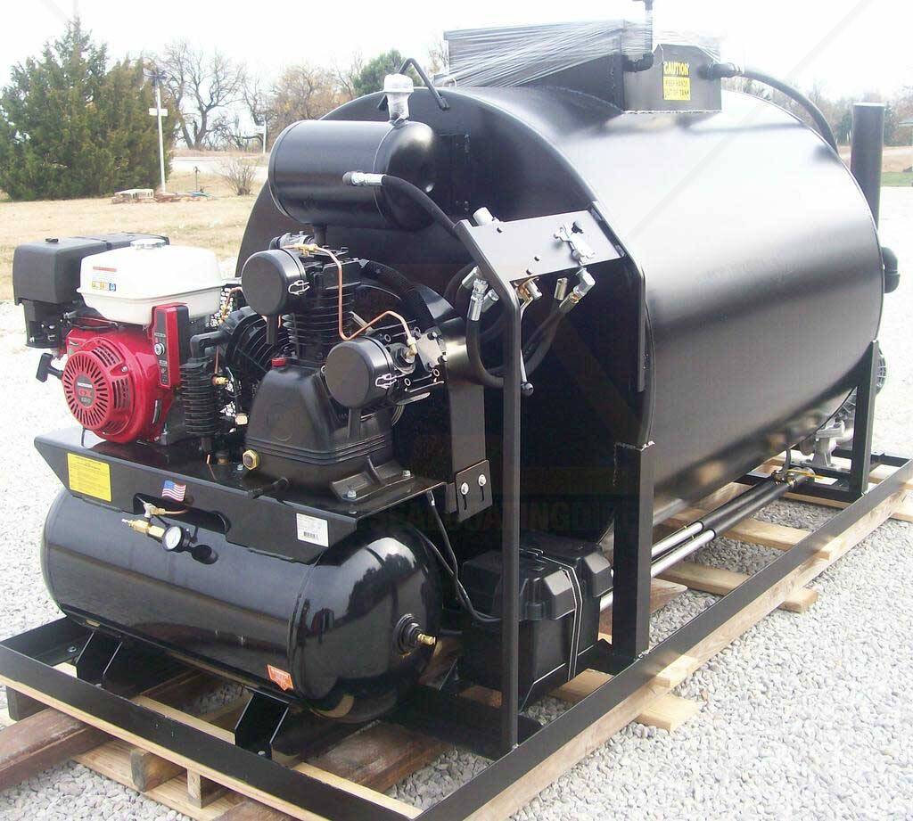 BIG-A SteelSkid Plus 520 Gallon Steel Sealcoat Machine For Sale