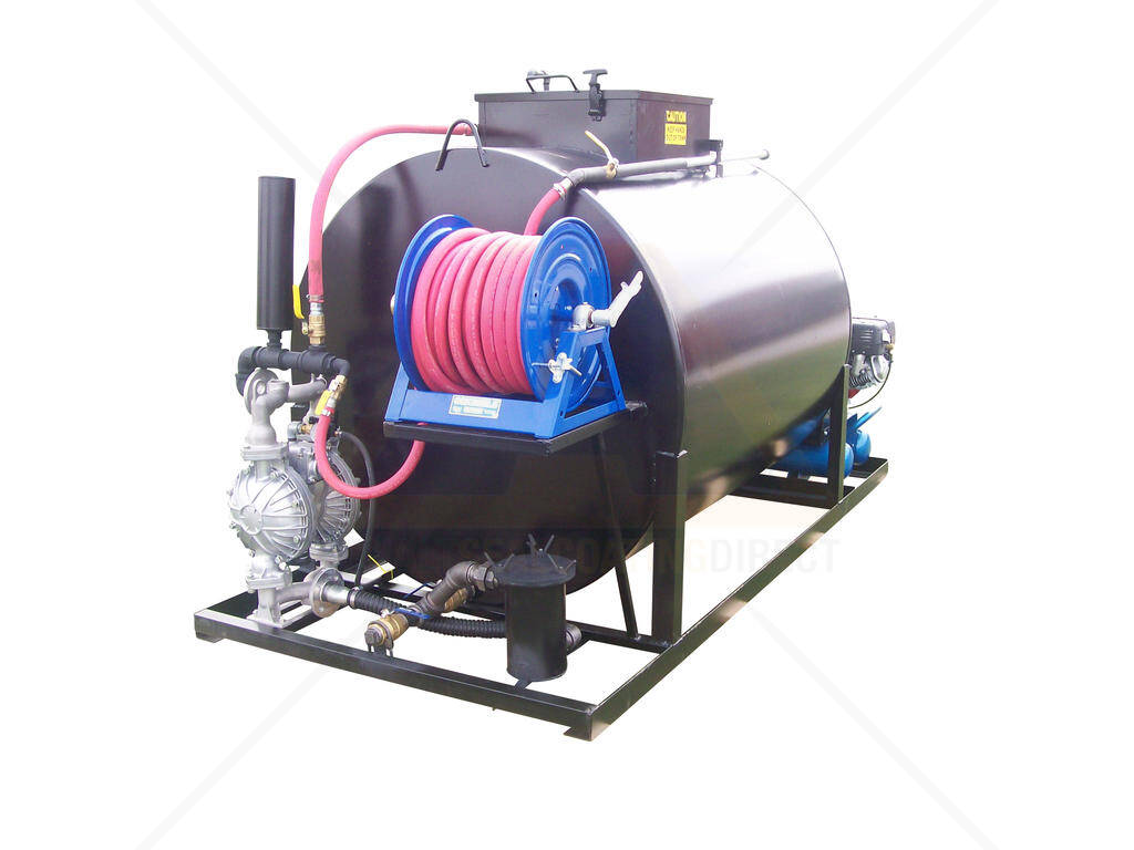 BIGA SteelSkid Plus 520 Gallon Steel Sealcoat Machine For Sale