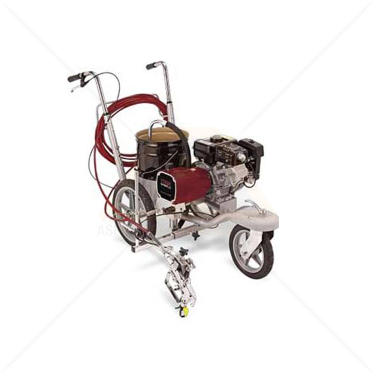 Powrliner 1800m Airless Striper Medium Parking Lots For Sale Asphalt Sealcoating Direct