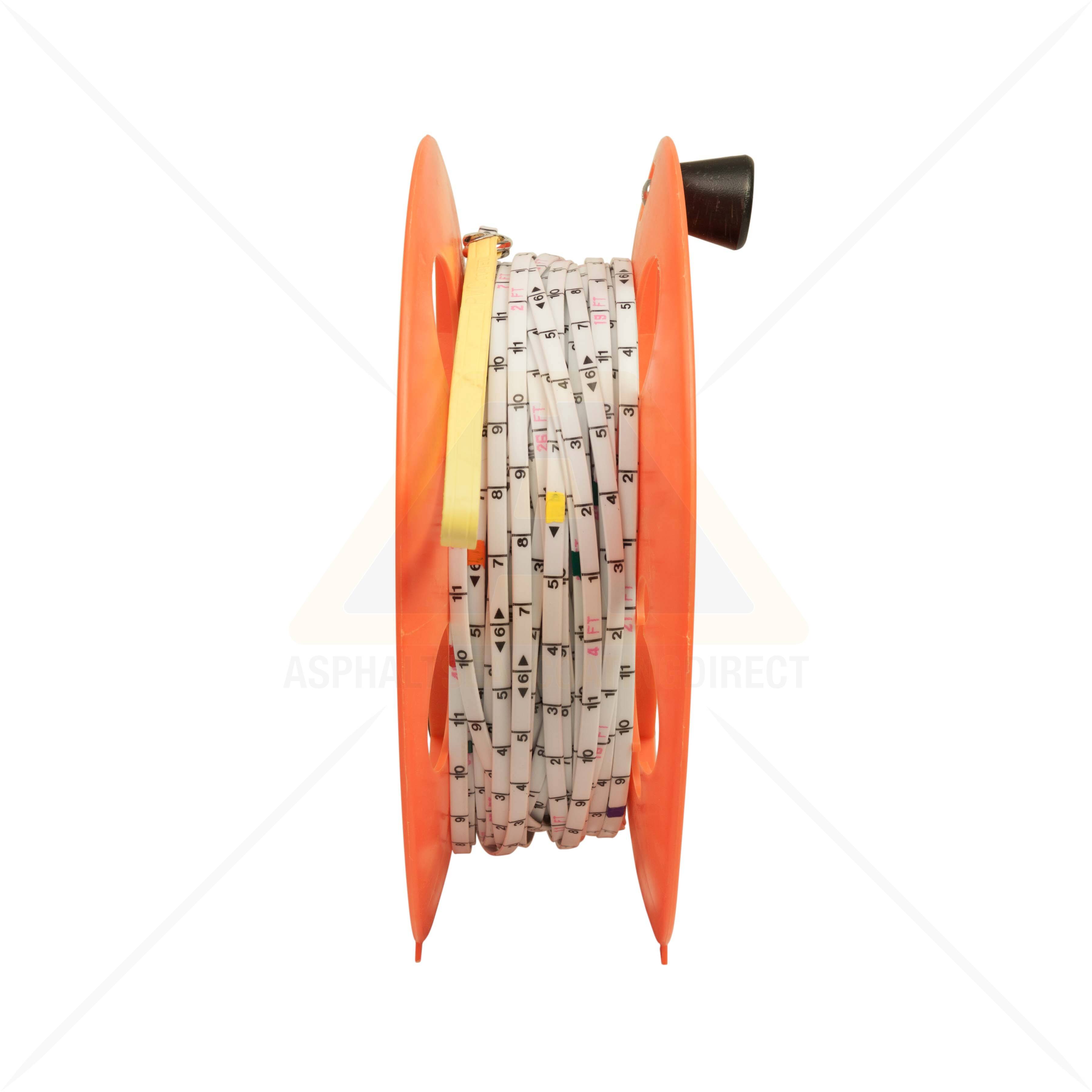 Texas Stencil Line Layout Tape Measure 300ft For Sale Asphalt