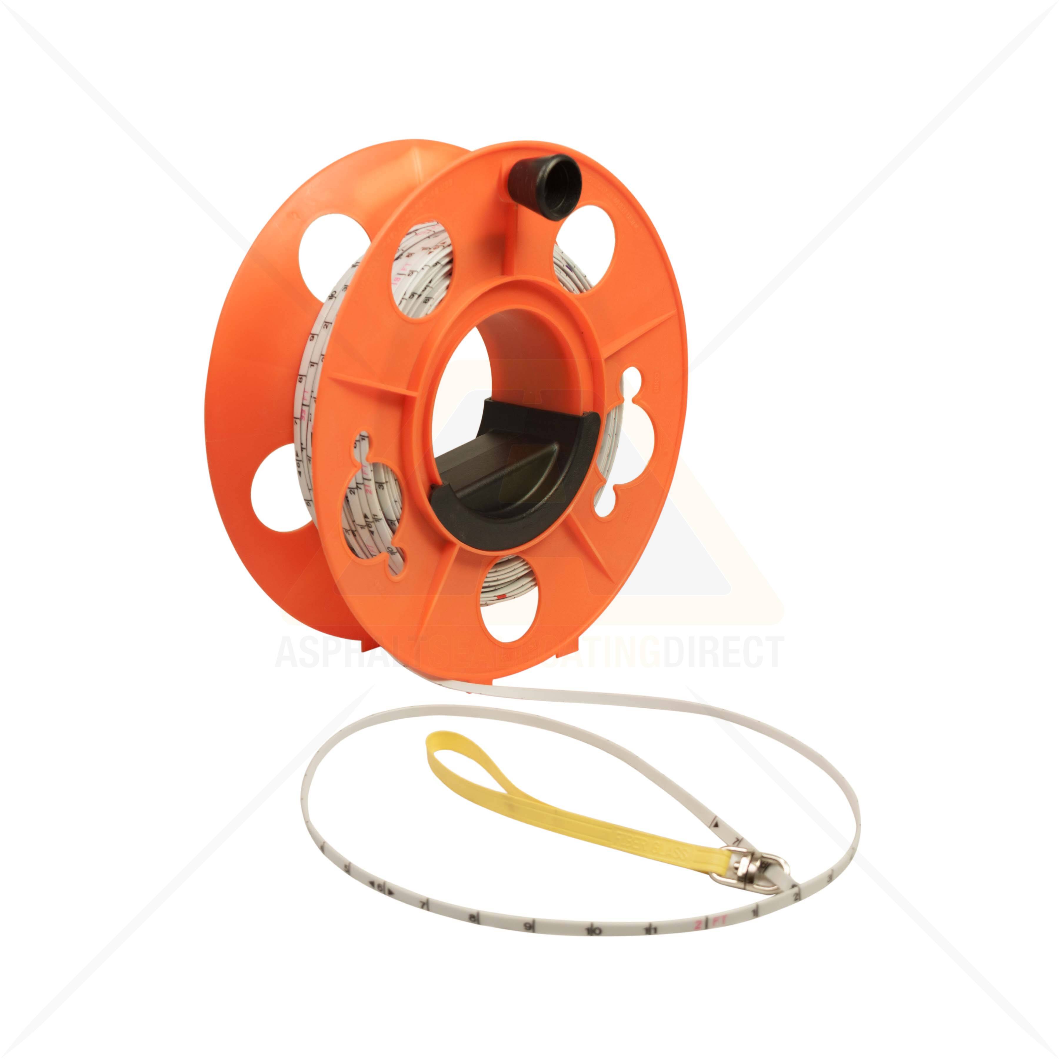 Texas Stencil Line Layout Tape Measure 300ft For Sale Asphalt Sealcoating Direct