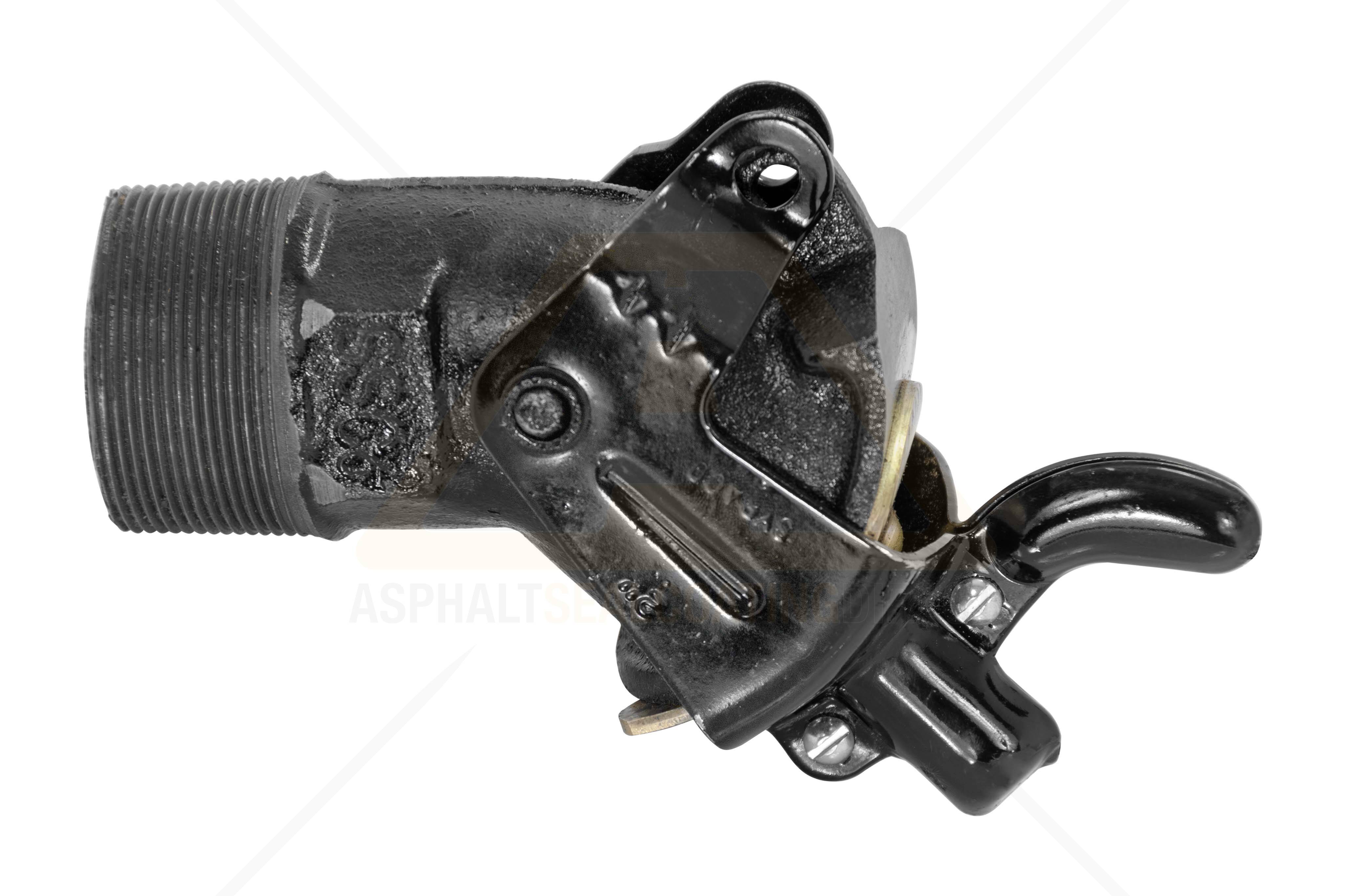 2 Inch NPT Short Handle Asphalt Melter Molasses Valve Drum Faucets For