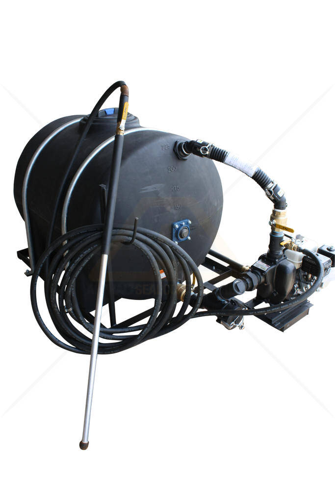 Asphalt Pavement Sealcoat Machine BIG A PolySkid Pro 225 Gallon For