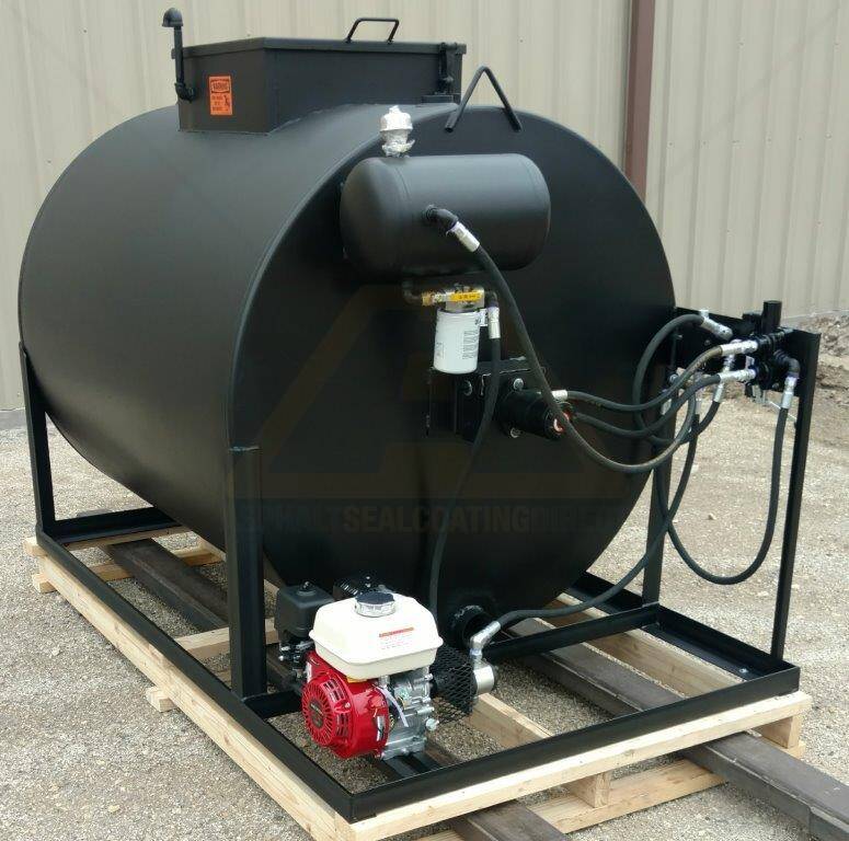 Steelskidhyd520 Hydraulic Agitation Sealcoat Storage Tank For Sale Asphalt Sealcoating Direct