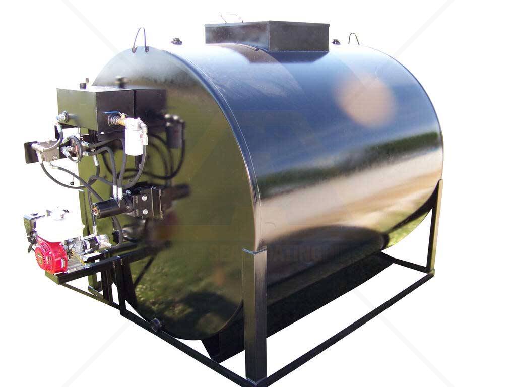 SteelSkidHYD1000 Hydraulic Agitation Sealcoat Storage Tank For Sale
