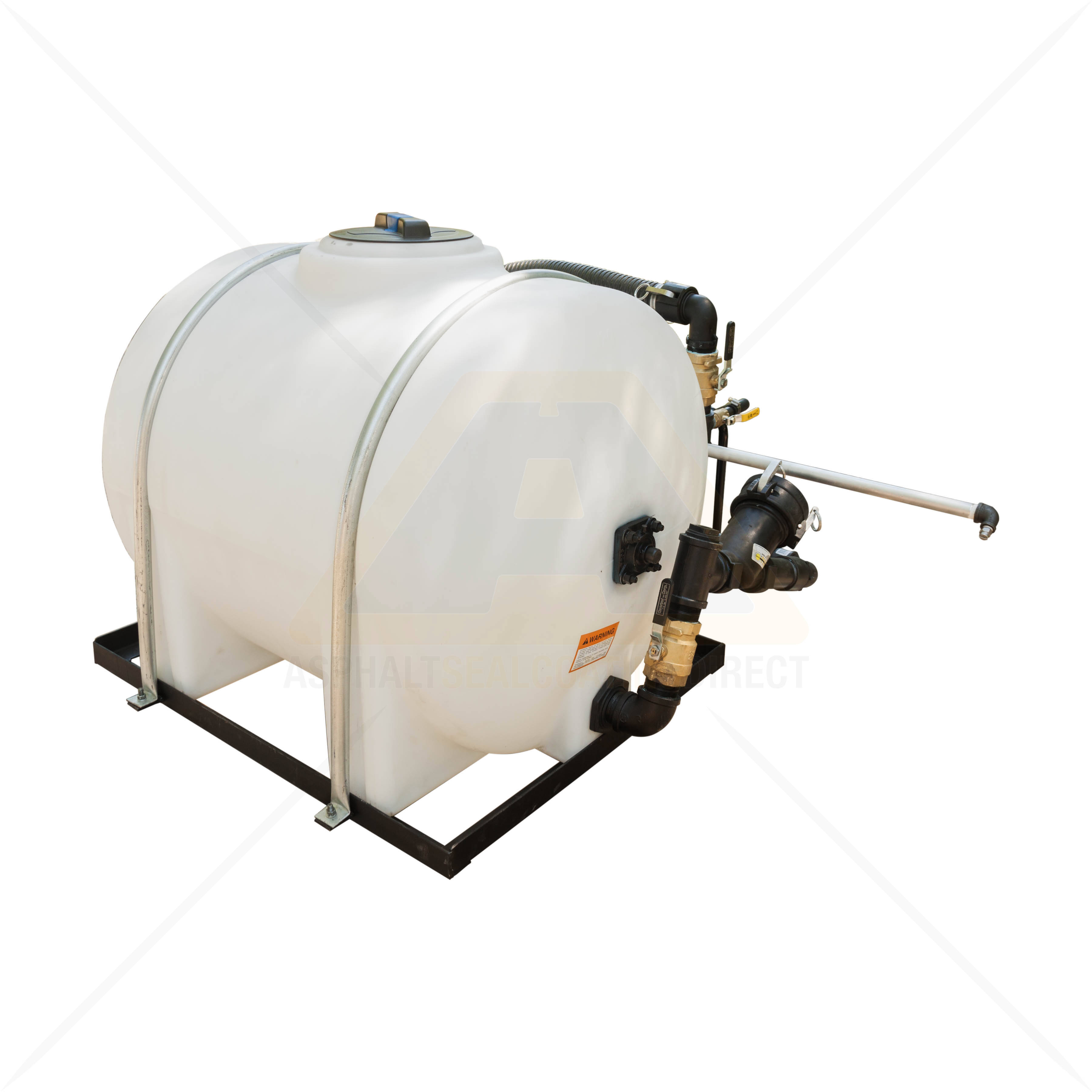 Driveway Sealcoat Machine With 125 Gallon Poly Tank Is Perfect For