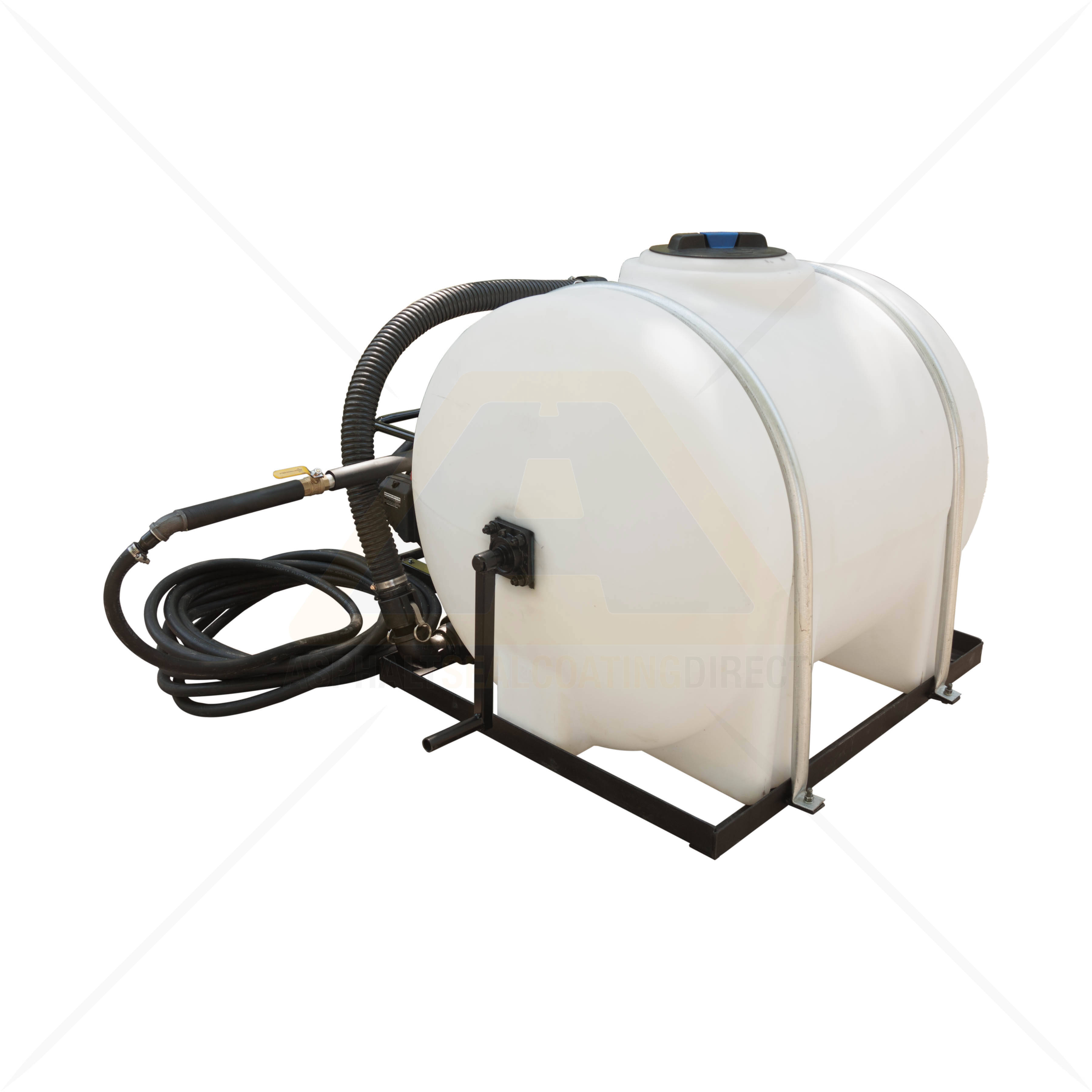 Driveway Sealcoat Machine With 125 Gallon Poly Tank Is Perfect For