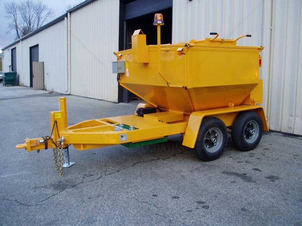 Asphalt Hot Box 4 Ton Trailer For Hot Or Cold Asphalt Patch Asphalt Sealcoating Direct