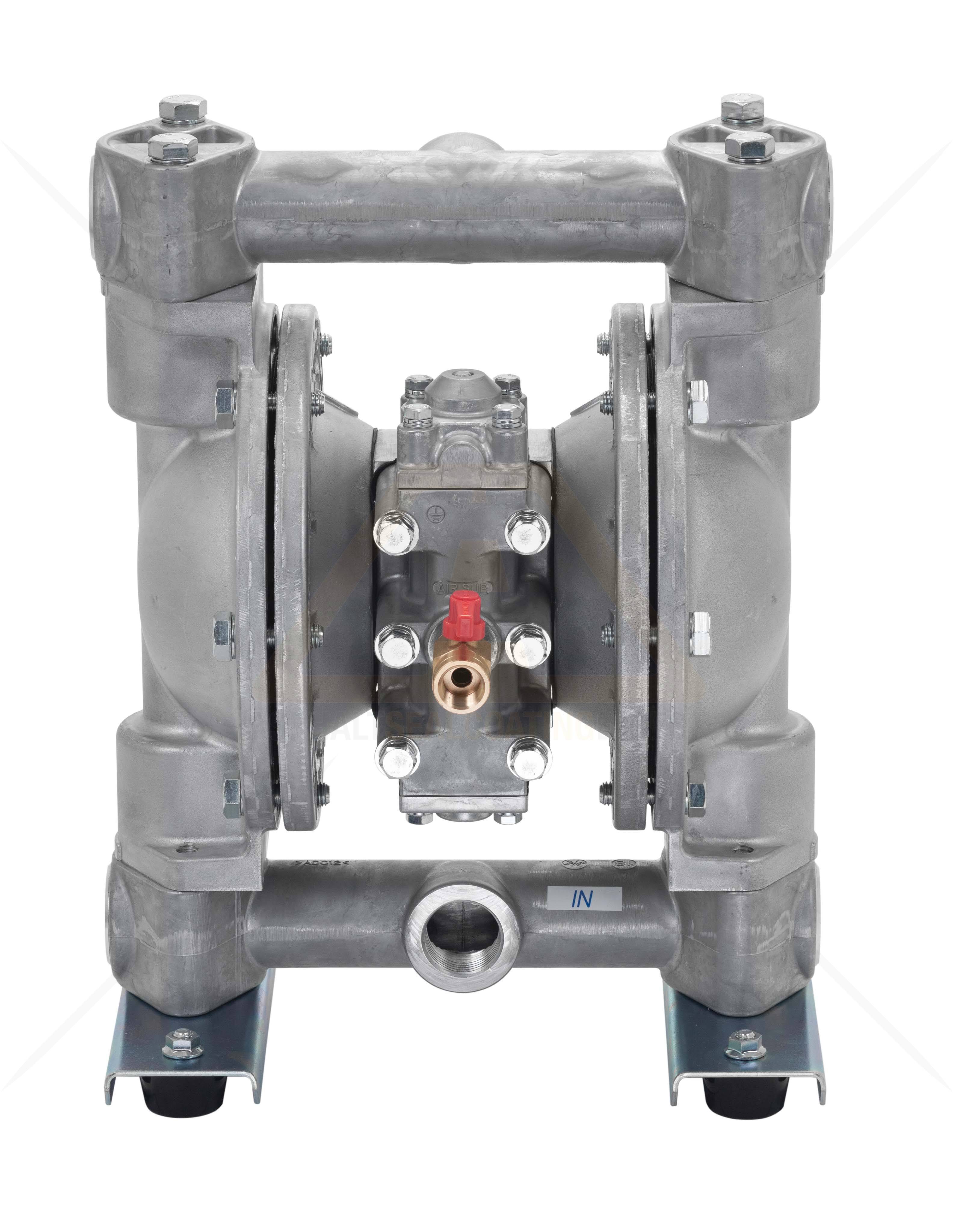 1 Inch Yamada Aluminum Dual Diaphragm Pneumatic Pump NDP25BAN For