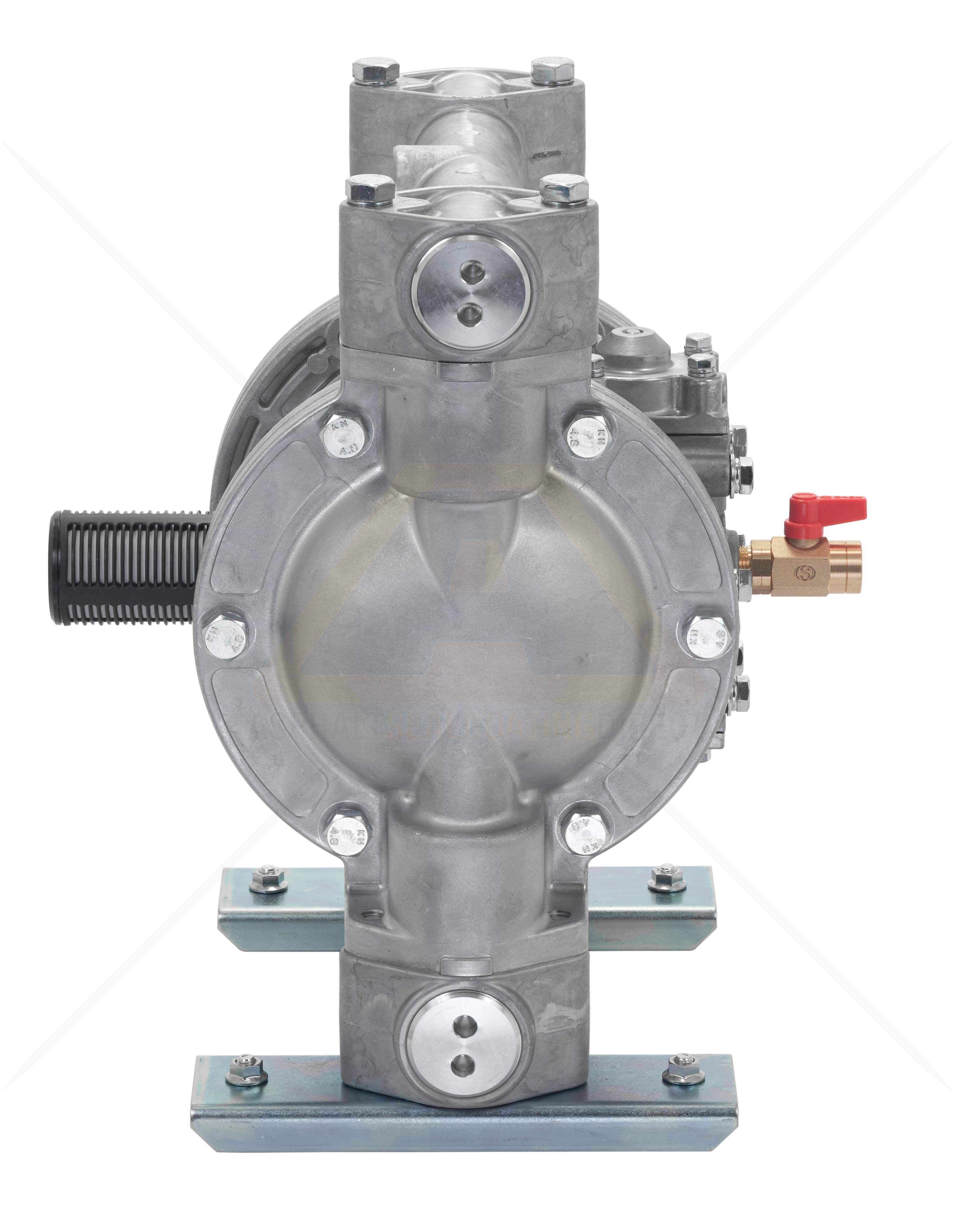 1 Inch Yamada Aluminum Dual Diaphragm Pneumatic Pump NDP25BAN For