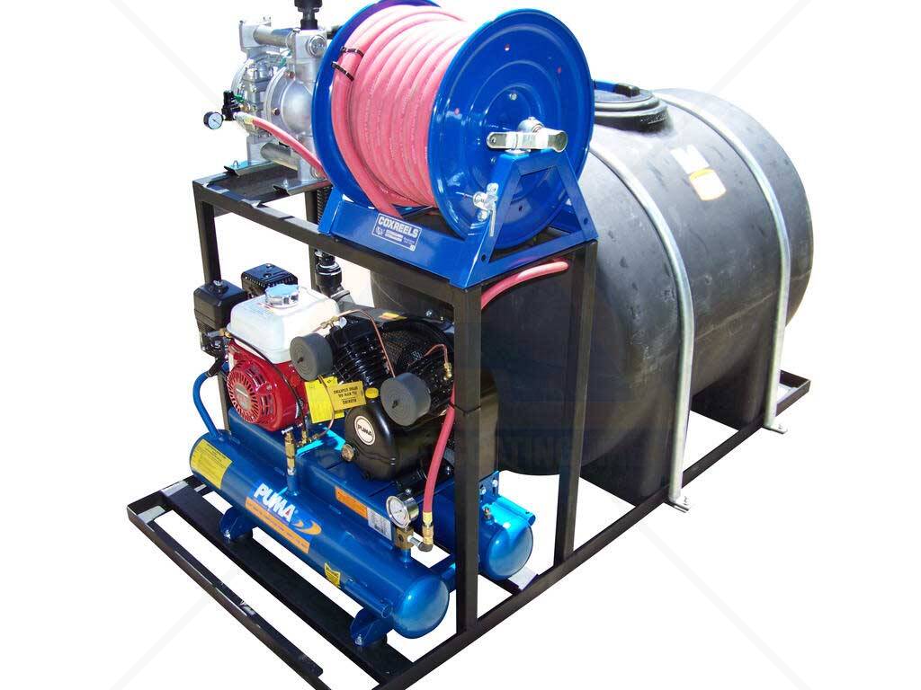 Sealcoat Skid Sprayer BIG A PolySkid Super 225 Gallon For ...