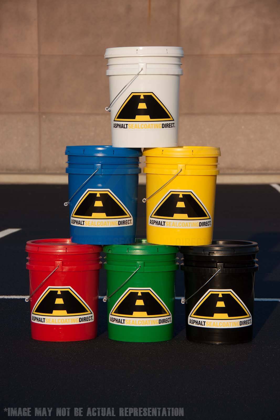 5 Gallon Water Based Federal Spec Traffic Line Paint TTP1952B For