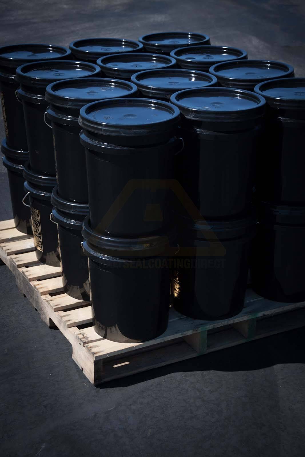 5 Gallon J16 Asphalt Coal Tar Sealer Bulk Pallet (Professional Grade