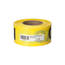 Label view of the Quest 3 inch 1000 ft caution tape.