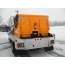 image: BIG A KM-8000 Asphalt Hot Box on Flatbed Truck