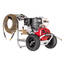 Front right overview of the Simpson ALH4240 Alumium Commercial Pressure Washer