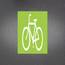 Example image of the Ennis-Flint PreMark contrast bike lane bike symbol