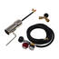 Overview of the RynoWorx RY10MA-Pro melting torch showing burner, hose, regulator and Y-splitter