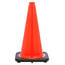 Overview of the no-collar JBC 18" 3lb construction cone