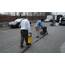 image: Asphalt Crack Sander With Our ASD 10 Melter Applicator