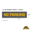 Image of 18" NO PARKING Stencil